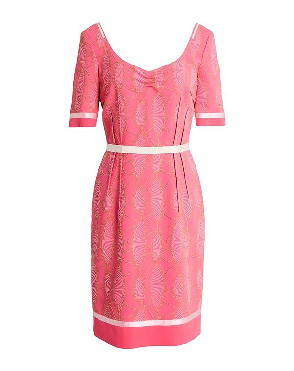 モスキーノ レディース トップス ワンピース サマードレス MOSCHINO Fuchsia フューシャ｜ReVida 店