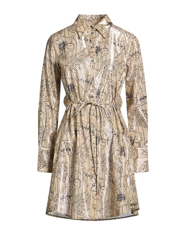 オットダム レディース トップス ワンピース シュミーズドレス OTTOD'AME Beige ベージュ｜ReVida 店