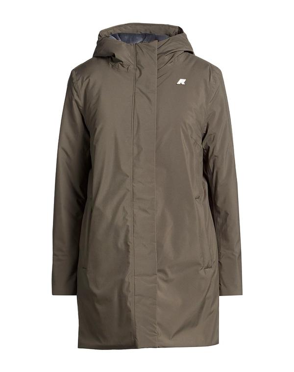 ケイウェイ レディース アウター コート K-WAY Military Green グリーン｜ReVida 店