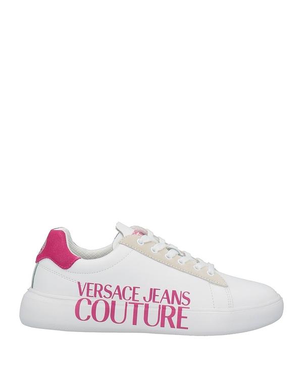 ヴェルサーチ レディース シューズ スニーカー VERSACE JEANS COUTURE White ホワイト｜ReVida 店