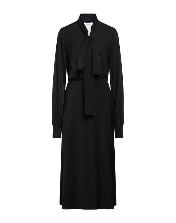 スポーツマックス レディース ドレス ミディ丈ワンピース SPORTMAX ひざ丈ワンピース Black ブラック