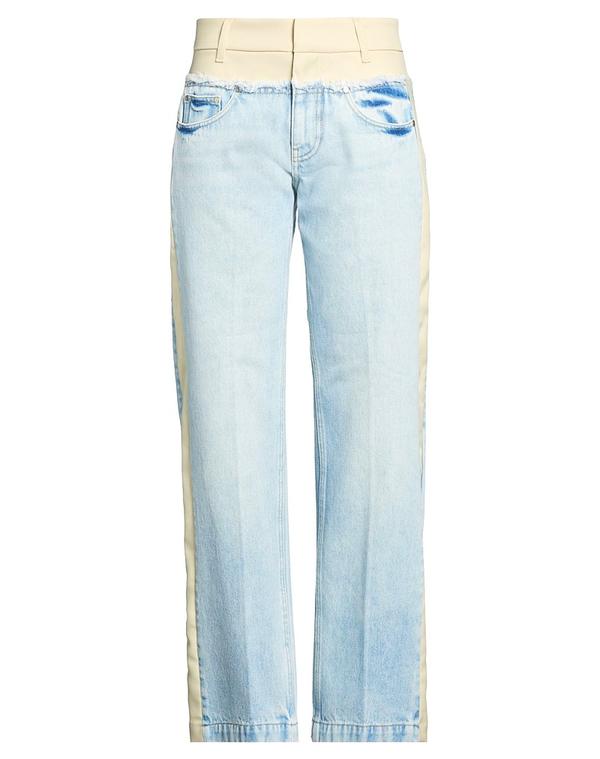 ステラマッカートニー レディース ボトムス デニムパンツ ストレートレッグ STELLA McCARTNEY Blue ブルー|ReVida 店