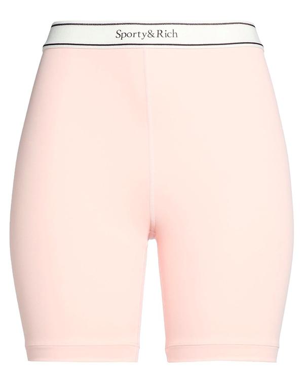 スポーティ アンド リッチ レディース ボトムス ハーフパンツ・ショーツ ショートパンツ&バミューダパンツ SPORTY & RICH & Light Pink ピンク|ReVida 店