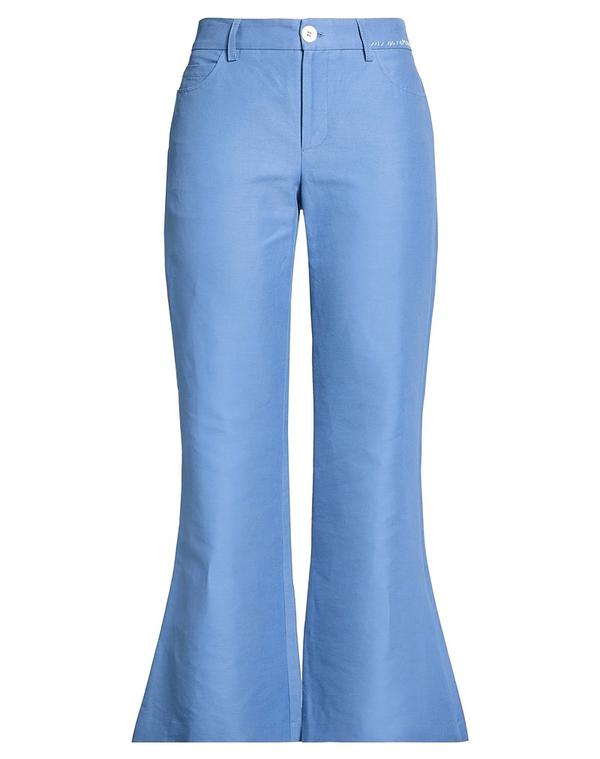 マルニ レディース ボトムス カジュアルパンツ フレアカットパンツ MARNI Blue ブルー|ReVida 店