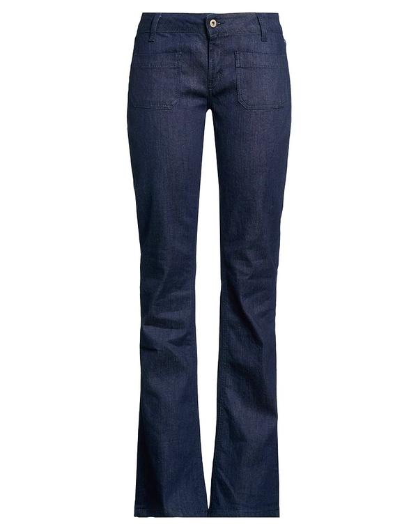 ドンダップ レディース ボトムス デニムパンツ ブーツカット DONDUP Blue ブルー｜ReVida 店