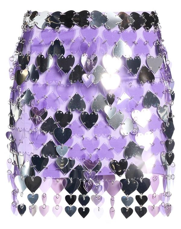 ラバンヌ レディース ボトムスカート RABANNE Purple パープル｜ReVida 店