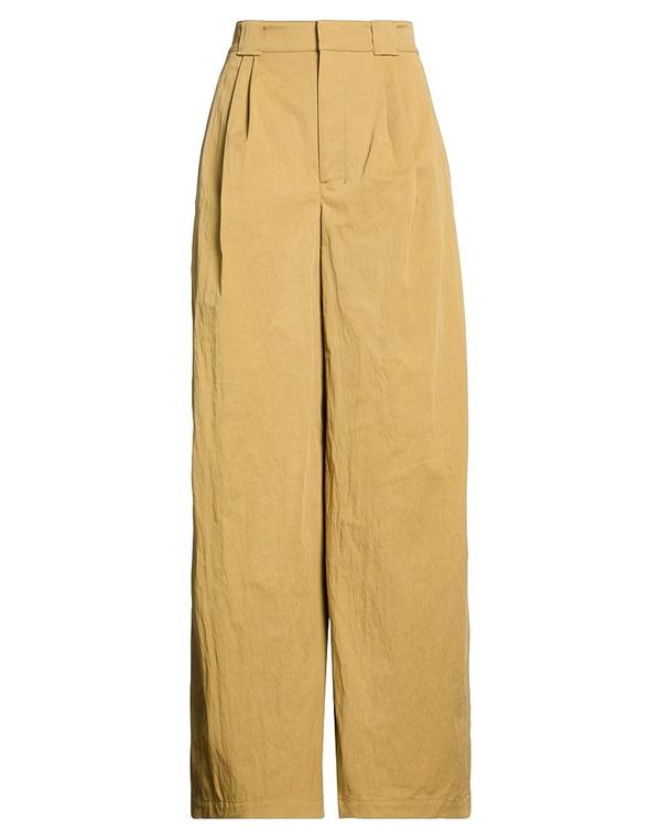 ルメール レディース ボトムス カジュアルパンツ ワイドパンツ LEMAIRE Khaki カーキ|ReVida 店