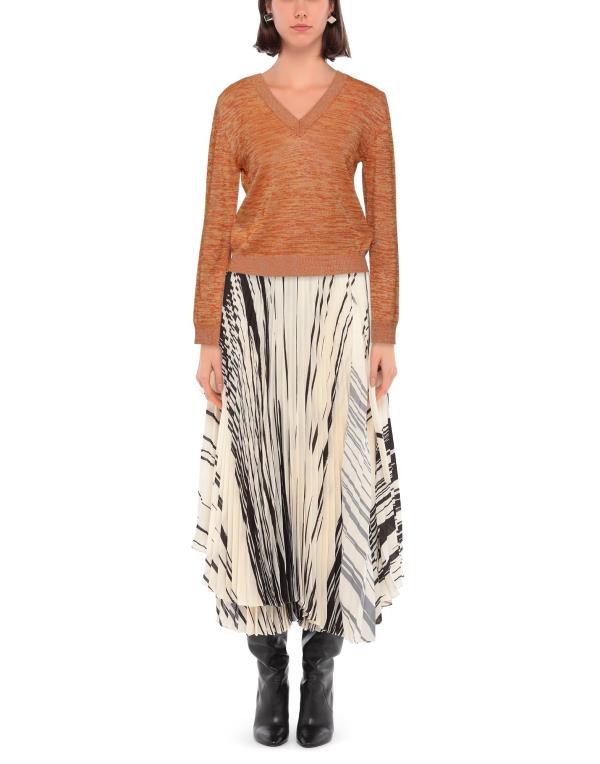 マウロ グリフォーニ レディース ニット・セーター アウター Sweater Camel トップス | lelabo.re