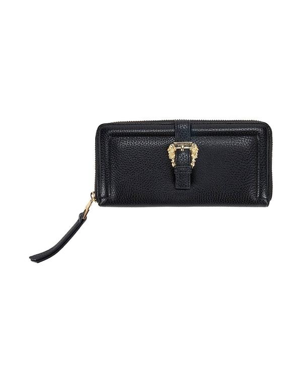 ヴェルサーチ レディース アクセサリー 財布 VERSACE JEANS COUTURE Black ブラック｜ReVida 店
