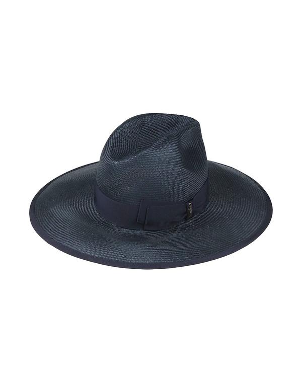 ボルサリーノ レディース アクセサリー 帽子 BORSALINO Navy ネイビー|ReVida 店