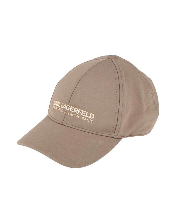 カール ラガーフェルド レディース アクセサリー 帽子 KARLAGERFELD Khaki カーキ｜ReVida 店