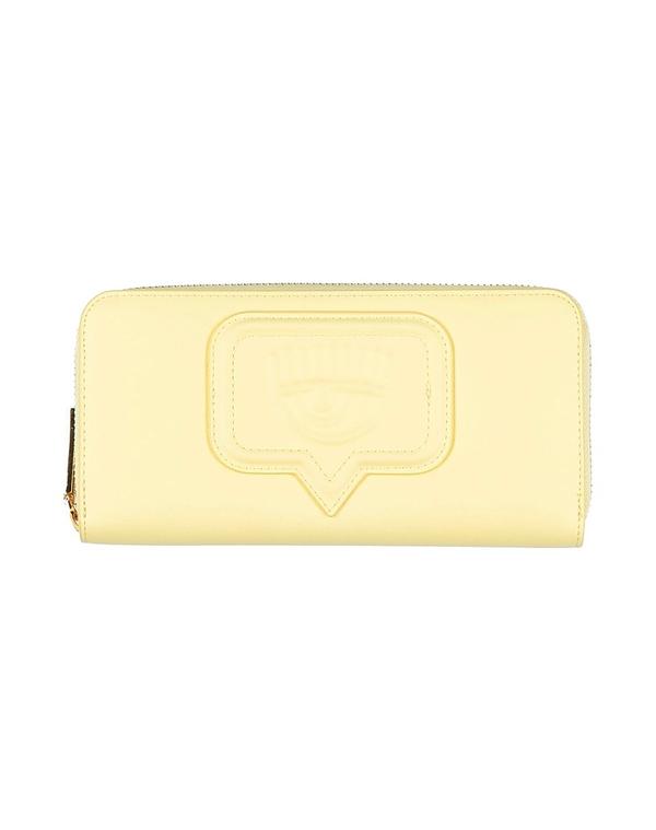 シアラフェラーニ レディース アクセサリー 財布 CHIARA FERRAGNI Pastel Yellow イエロー｜ReVida 店