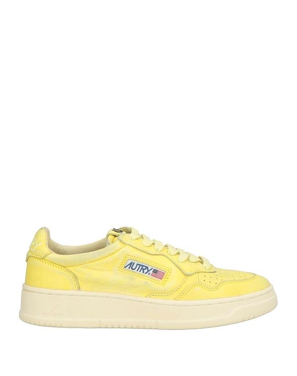 オートリ&mdash; レディース シューズ スニーカー AUTRY Pastel Yellow イエロー｜ReVida 店