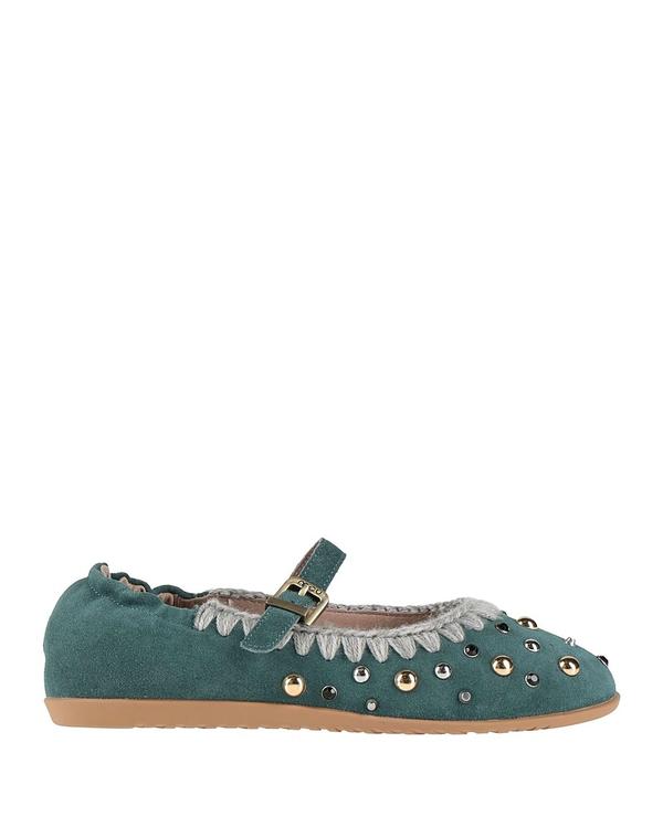 モウ レディース シューズ パンプス MOU Deep Teal ティール｜ReVida 店