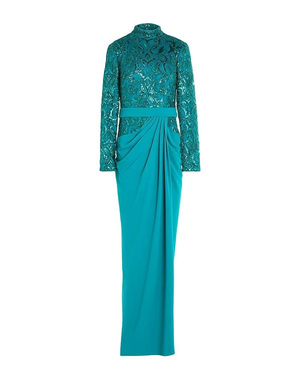 タダシショージ レディース ドレス TADASHI SHOJI パーティドレス Emerald エメラルド