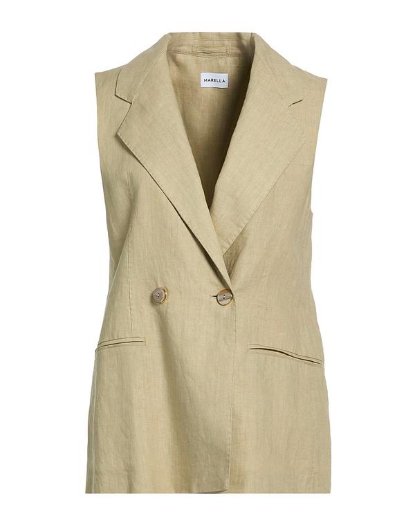 マレーラ レディース アウター ジャケット・ブルゾン テーラードジャケット MARELLA Khaki カーキ|ReVida 店
