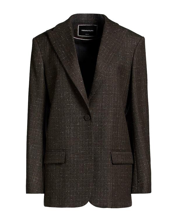 ファビアナ フィリッピ レディース アウター ジャケット・ブルゾン テーラードジャケット FABIANA FILIPPI Khaki カーキ|ReVida 店