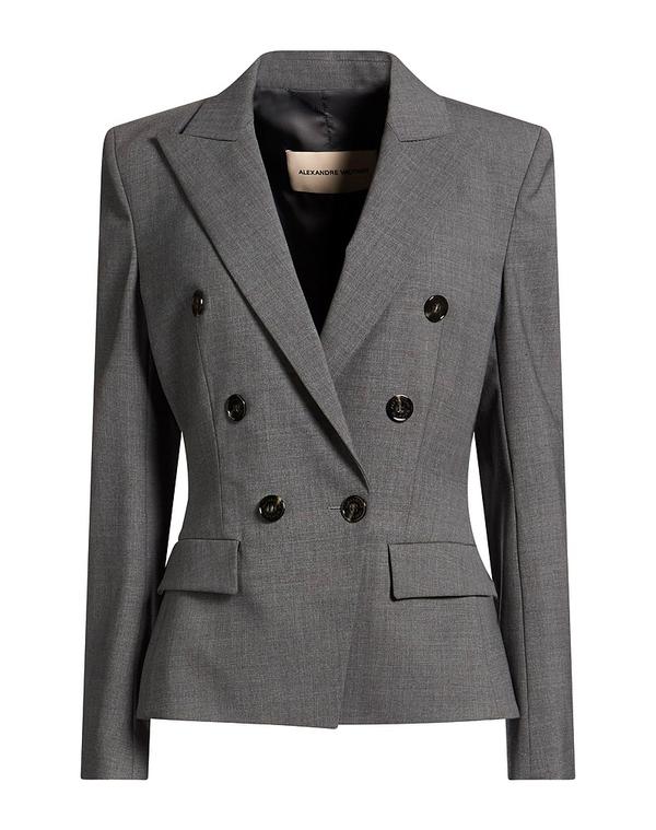 アレクサンドル ボーティエ レディース アウター ジャケット・ブルゾン テーラードジャケット ALEXANDRE VAUTHIER Gray グレー｜ReVida 店