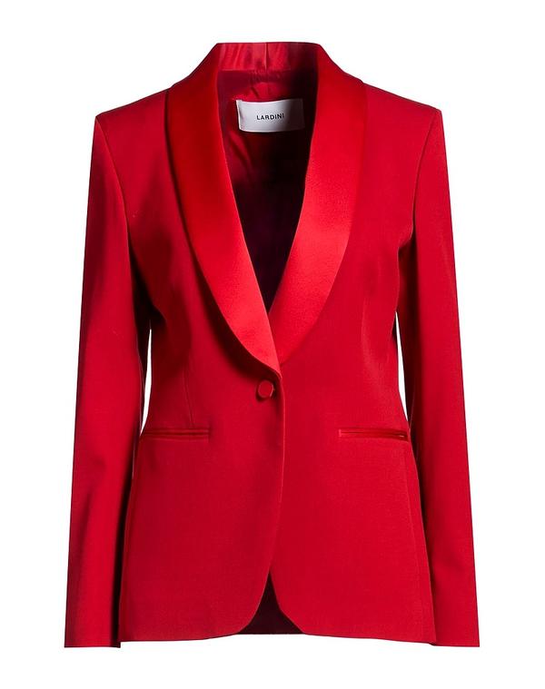 ラルディーニ レディース アウター ジャケット・ブルゾン テーラードジャケット LARDINI Red レッド｜ReVida 店
