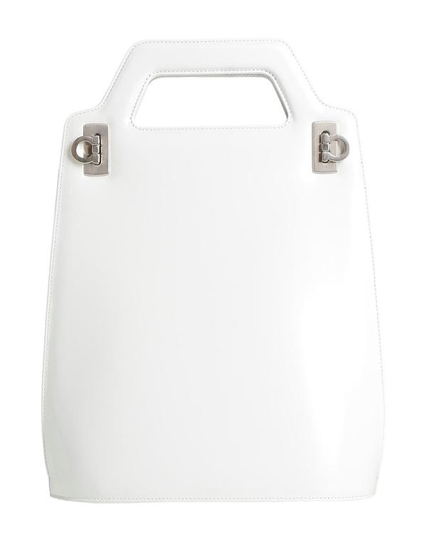 フェラガモ レディース バッグ FERRAGAMO White ホワイト|ReVida 店