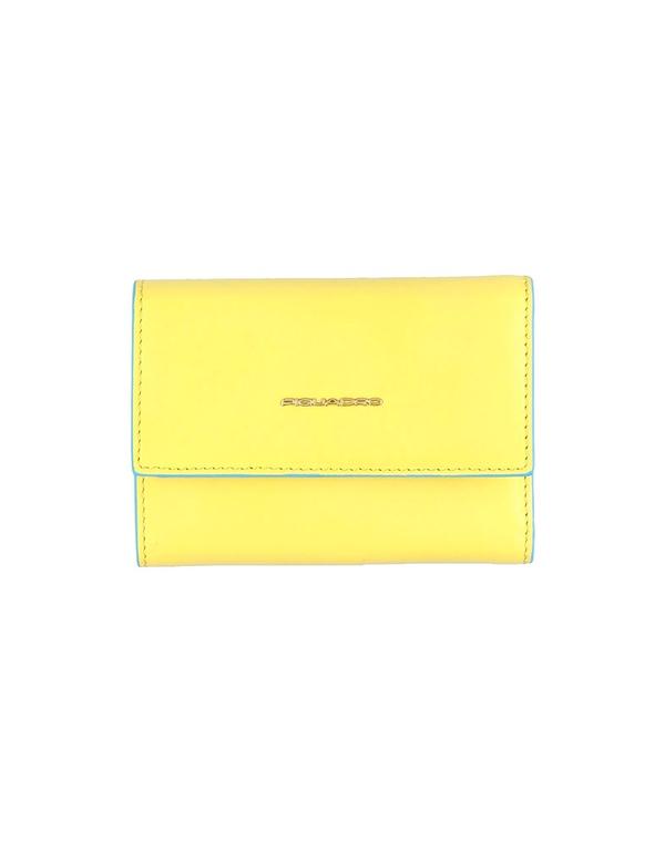 ピクアドロ レディース アクセサリー 財布 PIQUADRO Yellow イエロー｜ReVida 店
