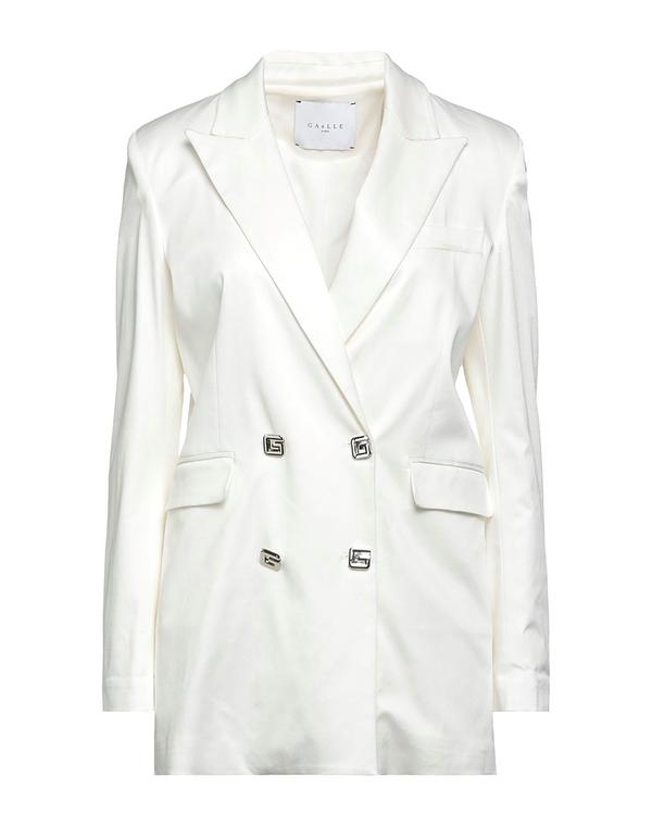 ガレパリ レディース アウター 上衣・上衣 テーラードジャケット GALLE Paris Off White 象牙色