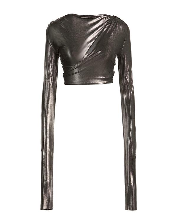 リックオウエンスリリーズ レディース トップス シャツ RICK OWENS LILIES Gray グレー｜ReVida 店