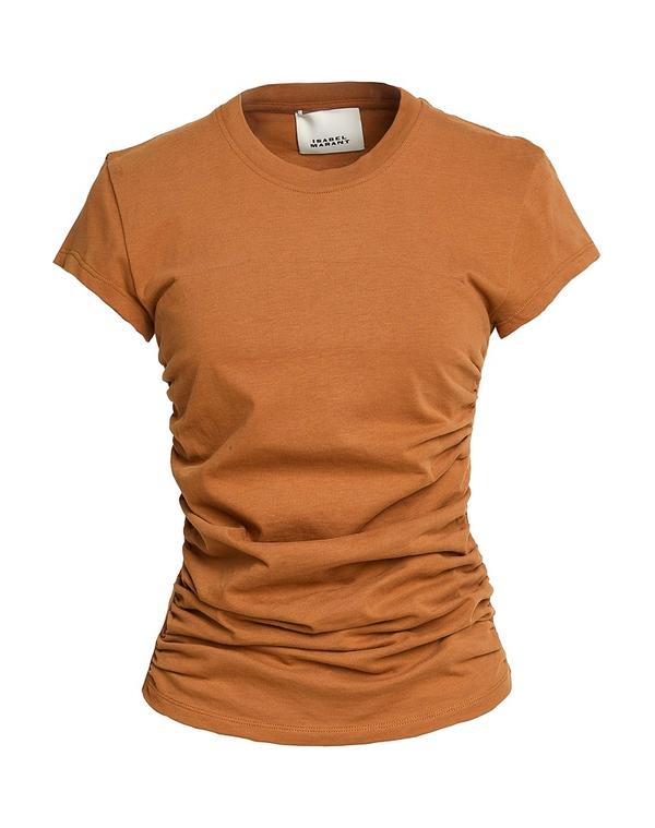 イザベル マラン レディース トップス Tシャツ ISABEL MARANT Camel キャメル｜ReVida 店