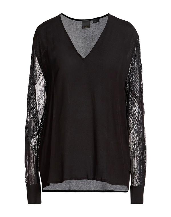 ピンコ レディース トップス シャツ PINKO Black ブラック｜ReVida 店
