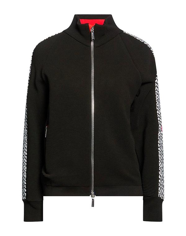 ムーレー レディース アウター パーカー・スウェット MOORER Black ブラック|ReVida 店