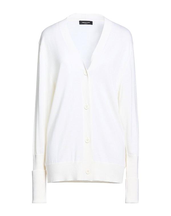 ファビアナ フィリッピ レディース アウター カーディガン FABIANA FILIPP Ivory アイボリー｜ReVida 店
