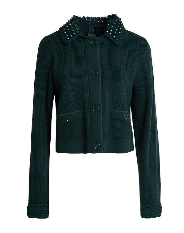 ピンコ レディース アウター カーディガン PINKO Dark Green グリーン｜ReVida 店 38,220円