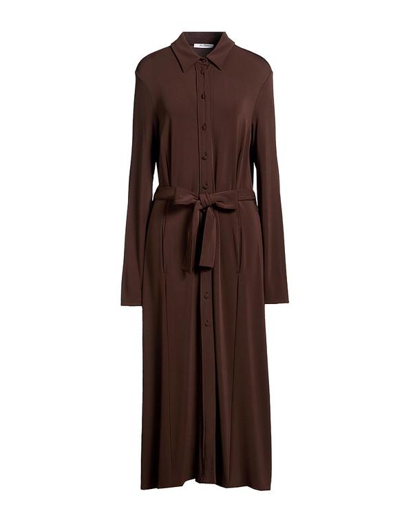マックスマーラ レディース トップス ワンピース シュミーズドレス MAX MARA Chocolate Brown ブラウン|ReVida 店