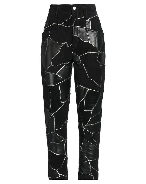 イザベル マラン レディース ボトムス パンツ ISABEL MARANT レザーパンツ Black ブラック 144,900円