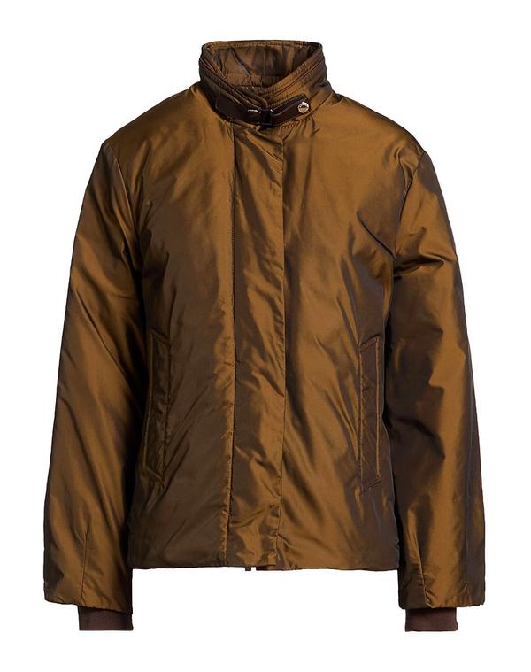 ムーレー レディース アウター ジャケット・ブルゾン パファージャケット MOORER Khaki カーキ|ReVida 店