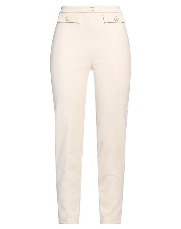 エリザベッタフランキ レディース ボトムス カジュアルパンツ ELISABETTA FRANCH Ivory アイボリー|ReVida 店