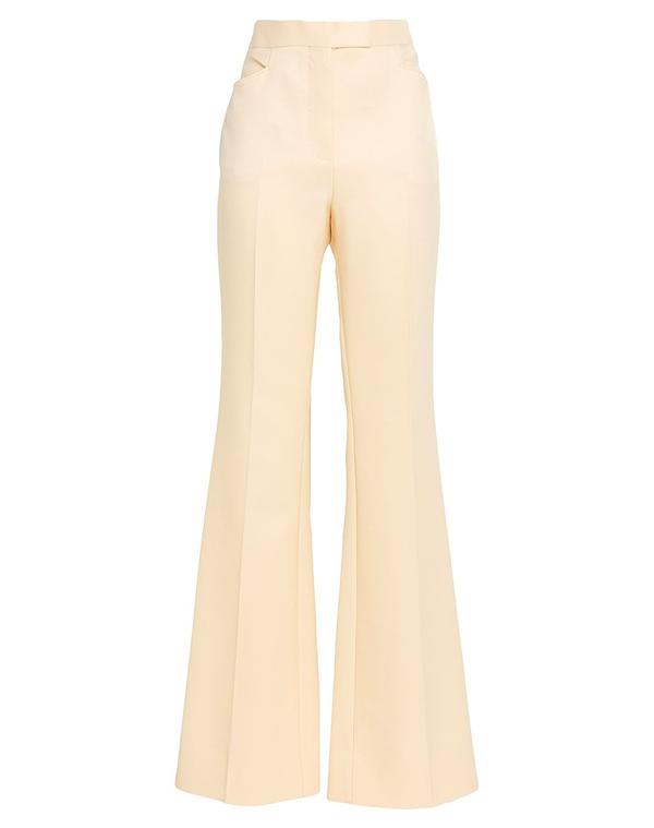 トム・フォード レディース ボトムス カジュアルパンツ フレアカットパンツ TOM FORD Off White オフホワイト|ReVida 店