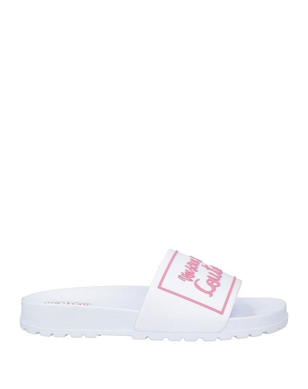 ヴェルサーチ レディース シューズ サンダル VERSACE JEANS COUTURE & White ホワイト｜ReVida 店