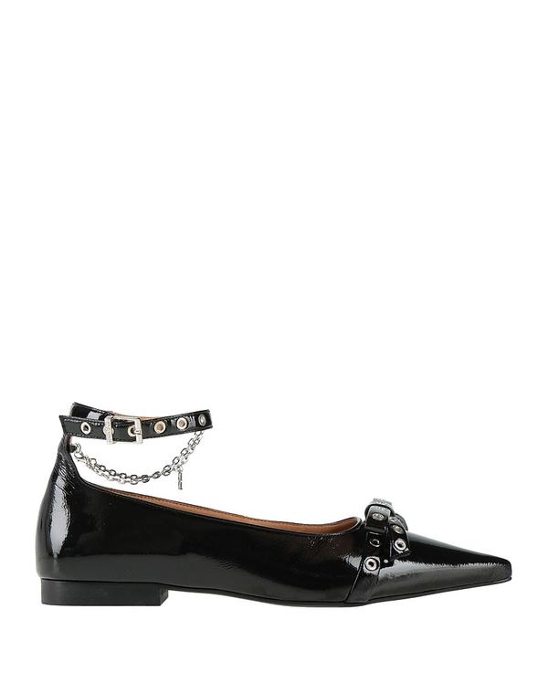 ガニー レディース シューズ パンプス バレリーナ GANNI Black ブラック｜ReVida 店