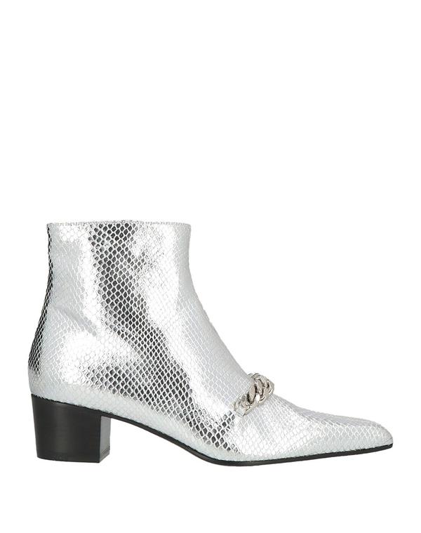 トム・フォード レディース シューズ ブーツ・レインブーツ ショートブーツ TOM FORD Silver シルバー|ReVida 店