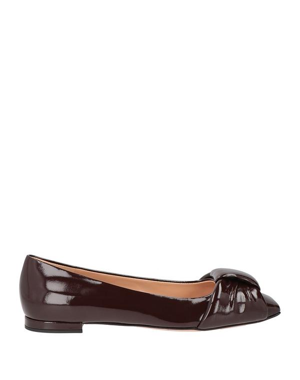 ジャンヴィト ロッシ レディース シューズ パンプス バレリーナ GIANVITO ROSSI Chocolate Brown ブラウン｜ReVida 店