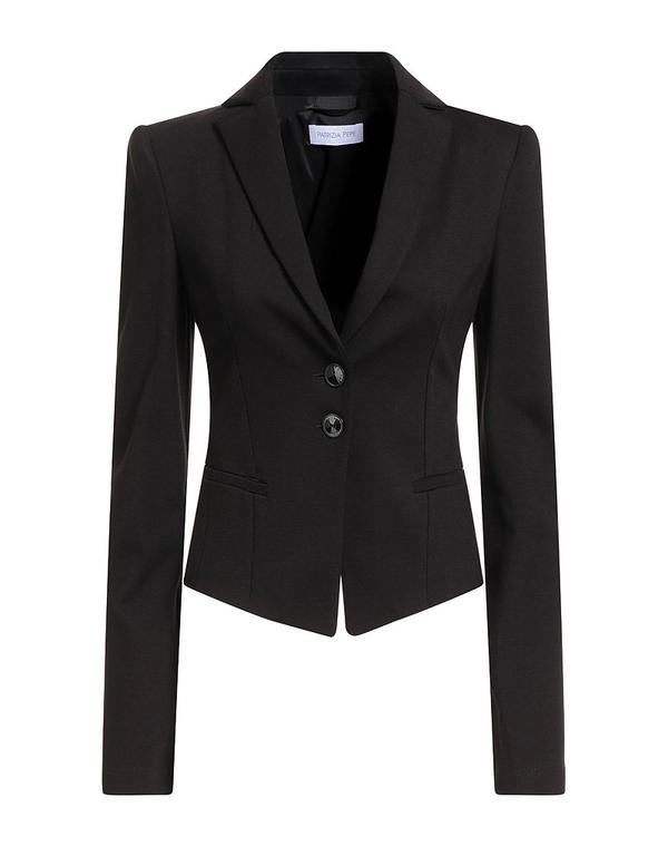 パトリツィア ペペ レディース アウター ジャケット・ブルゾン テーラードジャケット PATRIZIA PEPE Black ブラック|ReVida 店