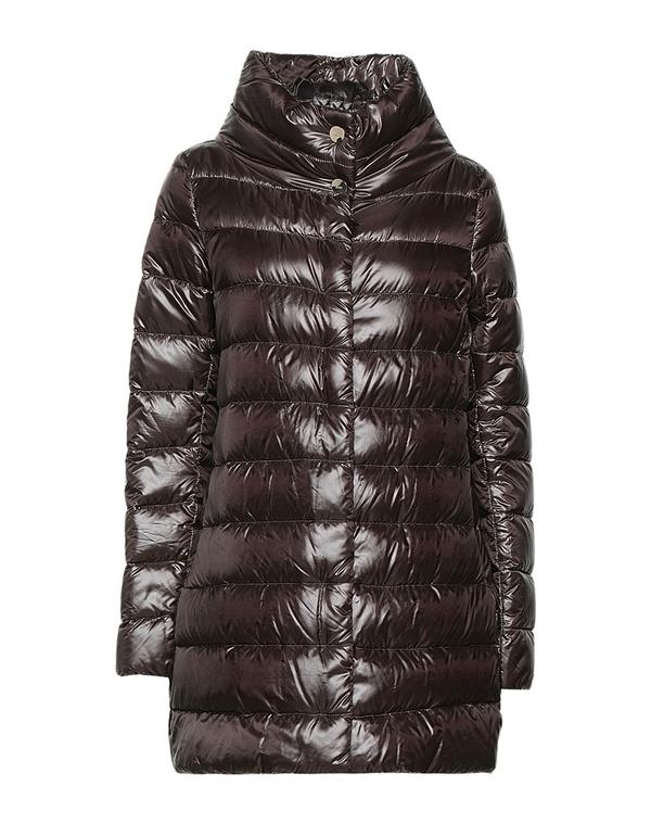 ヘルノ レディース アウター ジャケット・ブルゾン パファージャケット HERNO Dark Brown ブラウン｜ReVida 店