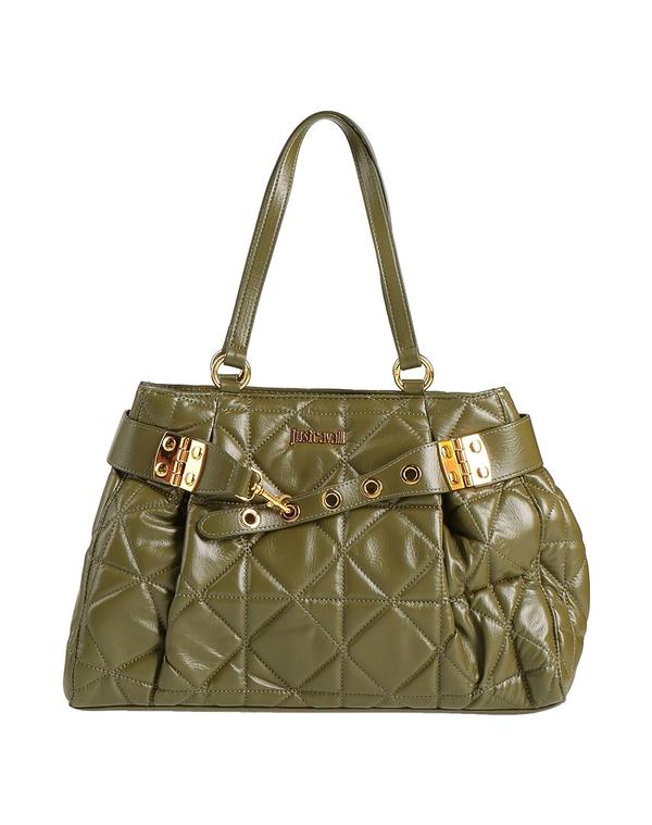 ジャストカバリ レディース バッグ JUST CAVALLI Khaki カーキ|ReVida 店