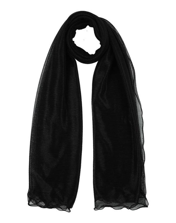 リュージョー レディース アクセサリー マフラー・ストール・スカーフ マフラー&スカーフ LIU JO & Black ブラック|ReVida 店