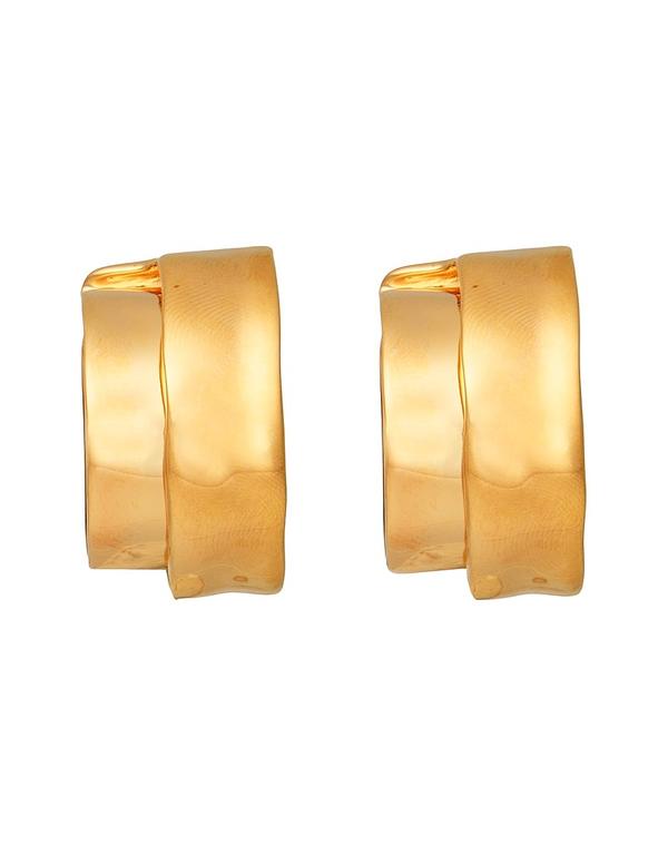 ジル・サンダー レディース アクセサリー ピアス・イヤリング JIL SANDER Gold ゴールド|ReVida 店