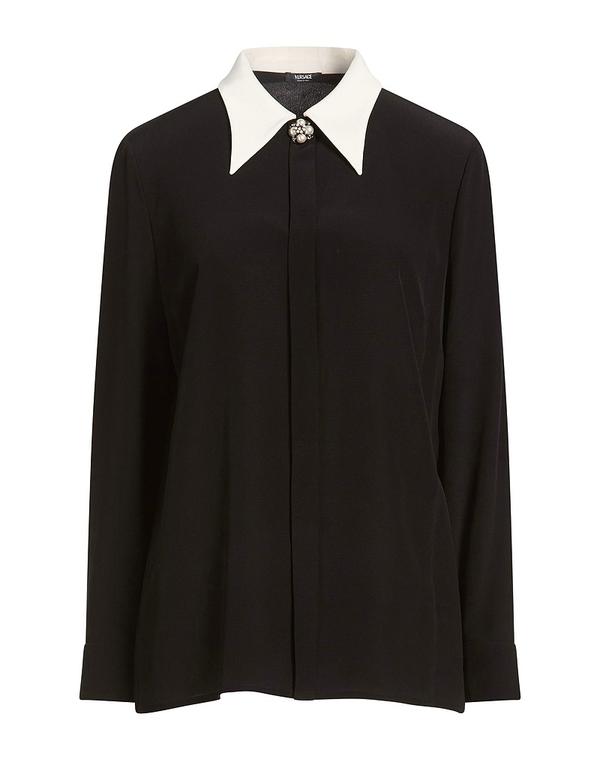 ヴェルサーチ レディース トップス シャツ VERSACE & Black ブラック|ReVida 店