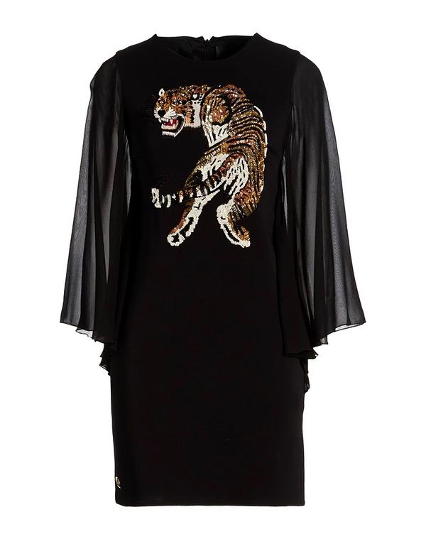 フィリッププレイン レディース トップス ワンピース PHILIPPLEIN & Black ブラック|ReVida 店