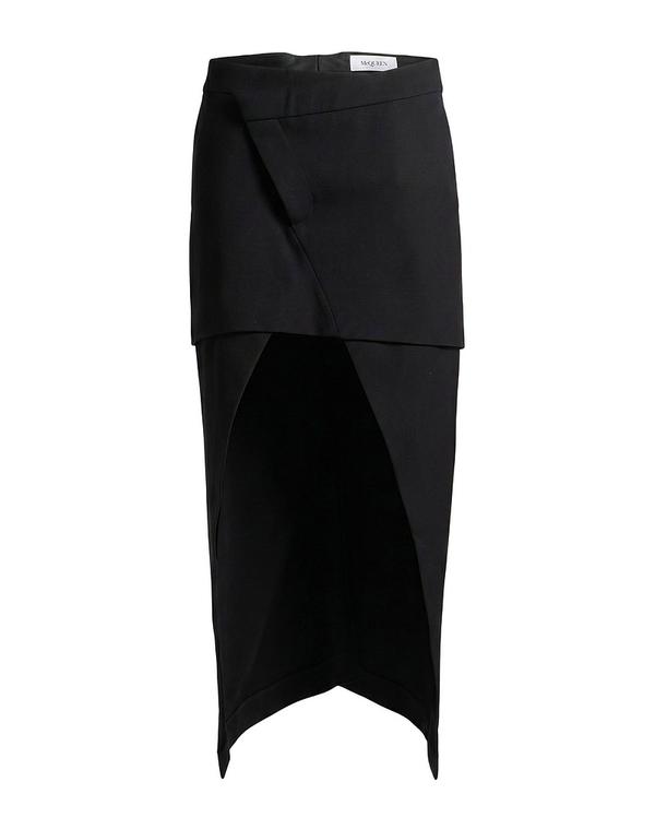 マックイーン レディース ボトムスカート MCQUEEN Black ブラック|ReVida 店