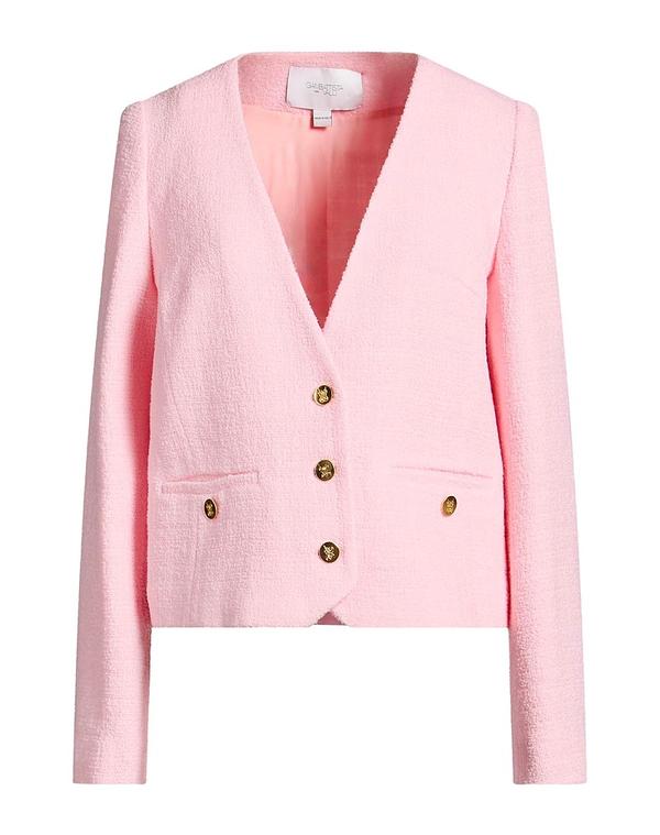 ジャンバティスタ ヴァリ レディース アウター ジャケット・ブルゾン テーラードジャケット GIAMBATTISTA VALLI Pink ピンク|ReVida 店